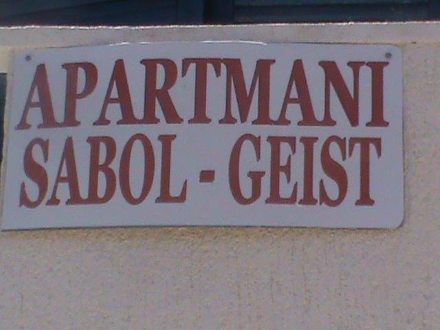 Apartament Sabol Geist